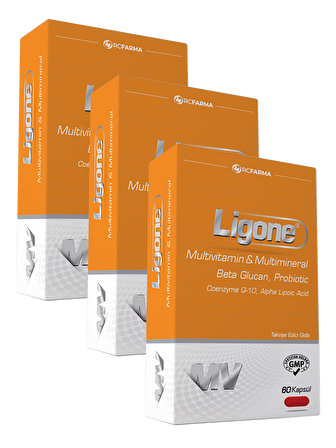 LİGONE BETA GLUCAN  60 KAPSÜL 3X