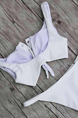 Angelsin Beyaz Bikini Alt