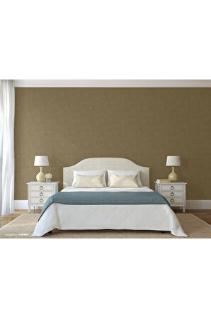 Alfa Kaba Yün Tüvit Dokusundan Esinlenilmiş Duvar Kağıdı, 3712-4, Bej, Kahverengi, 16,50 M²