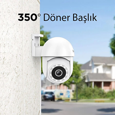 Hoco D2 Dış Mekan Wifi Bağlantılı HD CCTV Güvenlik Kamerası