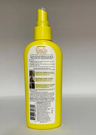 SUN IN HAIR LIGHTENER 138 ML SAÇ AÇICI LEMON FRESH