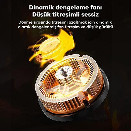 Coofbe klipsli Manyetic Kasırga Radyatörlü Telefon Soğutma Fanı Ultra Hızlı Soğutucu Soğutma Fanı Radyatör Soğutucu