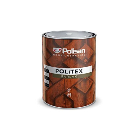 Polisan Politex Vernikli Parlak Maun 2.5 lt Ahşap Koruyucu