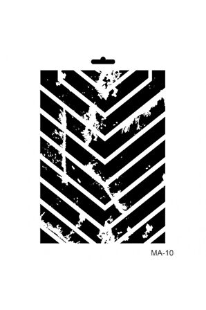 Mıx Media Stencıl Ma Serisi Ma10 21x29