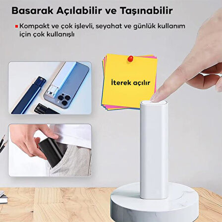 Coofbe Tüm Cihazlar İçin 6in1 60W Hızlı Şarj Kablo Seti Kutulu Seyahat Şarj Seti  iPhone+ Type-C+USB