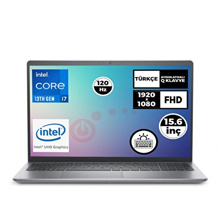 Dell Vostro 3530 Intel Core i7-1355U 64GB 1TB SSD 15.6" FHD 120Hz Windows 11 Pro Taşınabilir Bilgisayar N1601PVNB3530U 015