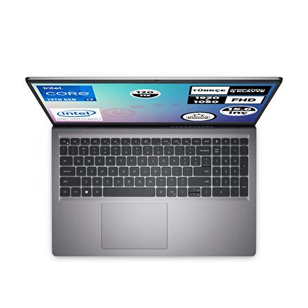 Dell Vostro 3530 Intel Core i7-1355U 64GB 1TB SSD 15.6" FHD 120Hz Windows 11 Pro Taşınabilir Bilgisayar N1601PVNB3530U 015