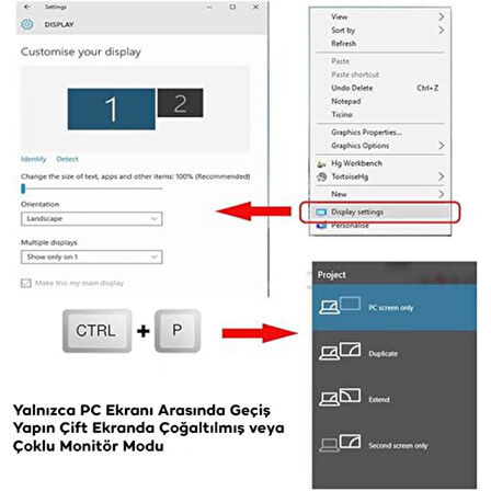 Coofbe HDMI to HDMI 8K 2.1UHD Çevirici 8K Dönüştürücü OTG 8K 60hz Görüntü Aktarım Çevirici Adaptör