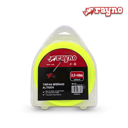 Rayno Tırpan Misinası Altıgen 3.3 x 46 m Yeşil - RYN6142