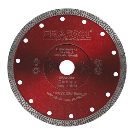 Fixonic Eratool ERA50099 180mm Hassas İnce Dantelli Elmas Testere 