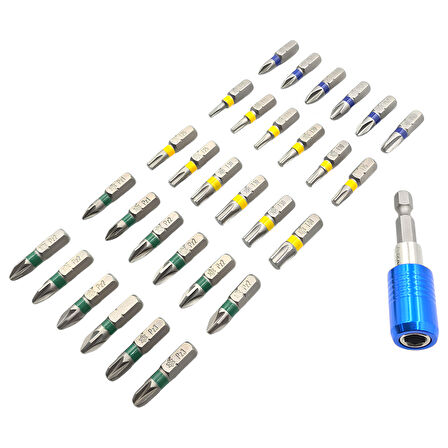 Fixonic Izar IZAR1520 31 Parça Vidalama Bits Uç Seti