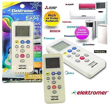 Elektromer Klima Akıllı Kumandası 3728