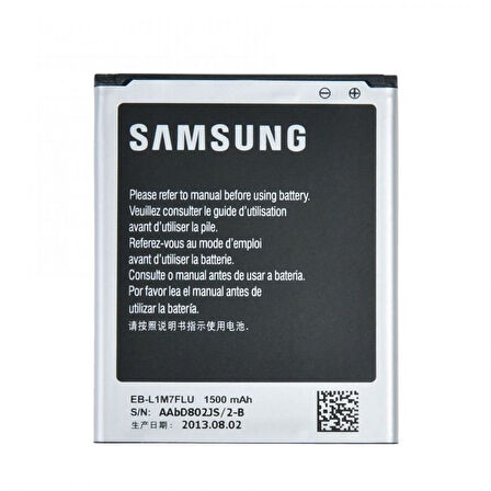 S3 Mini / I8160 Samsung Batarya Pil 1500 mAh EB-L1M7