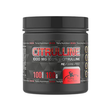 Torq CITRULLINE %100 L-Citrulline 100 Gr - 100 Servis