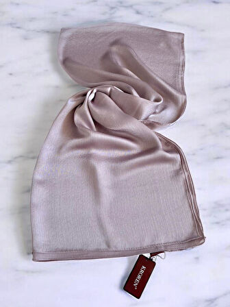 Kroren Jan Jan Pudra Düz Renk Şal 7301-766