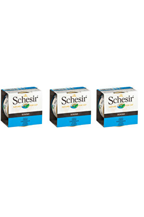 Schesir Ton Jöleli Kedi Konservesi 85 Gr. X 3 Adet