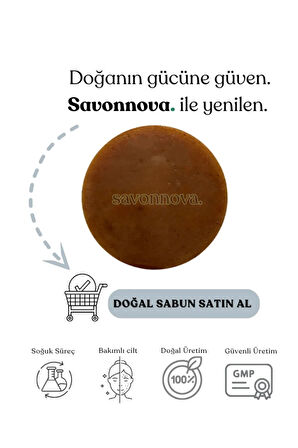 Doğal Kırmızı Kil Sabunu, Doğal Peeling Etkisi, Hasar Görmüş Ciltler İçin Sabun 100GR