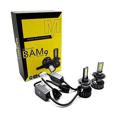 9005 BAM9 Mach Led Xenon Beyaz 12V / 50W / 10800 Lumens