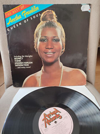 The Best of ARETHA FRANKLIN - Queen of Soul - 1985 Hollanda Basım 33lük Albüm Plak 2.el