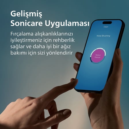  Philips Sonicare DiamondClean 9000 Şarjlı Diş Fırçası, 4 Temizlik Modu, Basınç Sensörü, Seyahat Kab