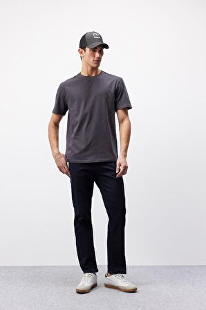 DeFacto New Regular Fit Bisiklet Yaka Basic Düz %100 Pamuk Kısa Kollu Tişört V7699AZ25SPAR214