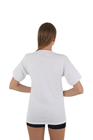 Kadın 3'Lü Fanila – %100 Ribana Kumaş