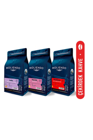 Moliendo Filtre Kahve Avantaj Paketi ( Çekirdek Kahve ) 3x250 G.