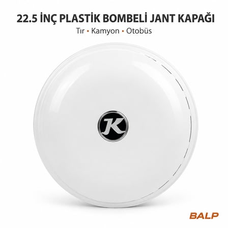 22.5 İnç Setra Plastik Bombeli Jant Kapağı Tır Kamyon Otobüs İçin 1 Adet