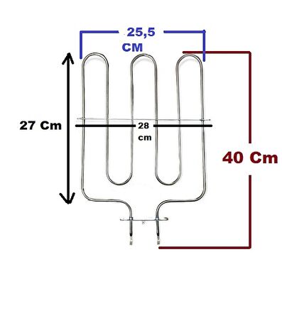 Kumtel 1300 Watt Rezistans , Kumtel Fırın Rezistansı 