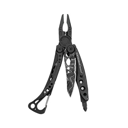 Skeletool Black Topo Blade