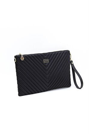 Kadın El Çantası 1034-37449 SİLVER POLO CLUTCH M15