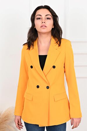 Kadın Astarlı Blazer Ceket 0101-22
