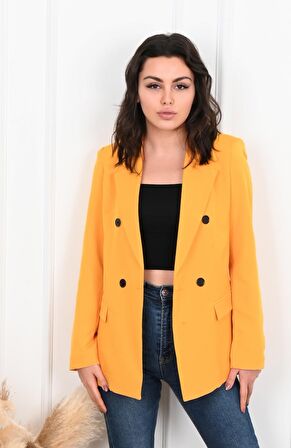 Kadın Astarlı Blazer Ceket 0101-22