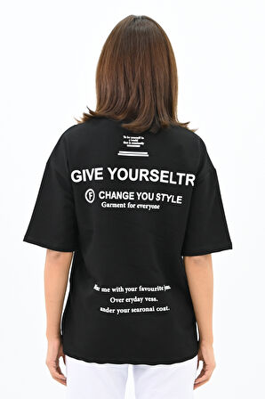 Kadın Resim Baskılı Eşofman Takımı  3318-22