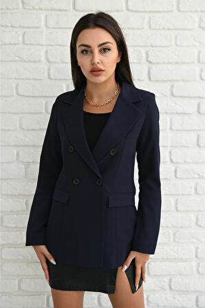 Kadın Astarlı Blazer Ceket 0101-22