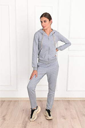 Kadın M Harf Baskılı Eşofman Takımı 3429-23