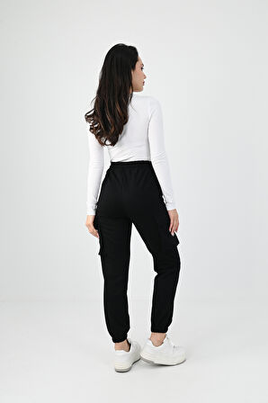 Kadın Kargo Cepli Pantolon 6193-23