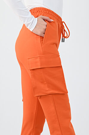 Kadın Kargo Cepli Pantolon 6193-23