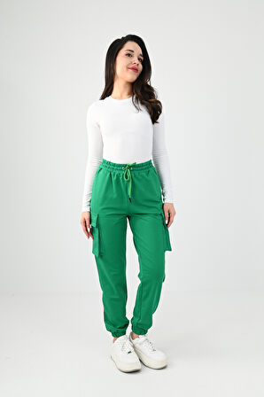 Kadın Kargo Cepli Pantolon 6193-23