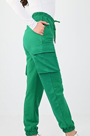 Kadın Kargo Cepli Pantolon 6193-23