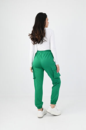 Kadın Kargo Cepli Pantolon 6193-23