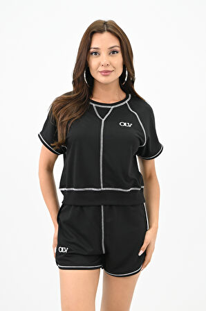 Kadın İkili Şortlu Takım 3718-23