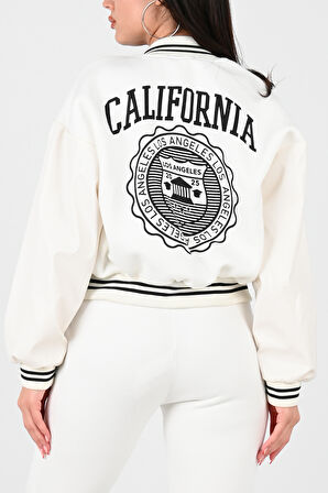 Kadın Üç İplik Şardonlu Düğmeli Eşofman Takımı 3940-24