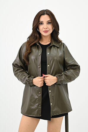 Kadın Suni Deri Tunik 1699-24