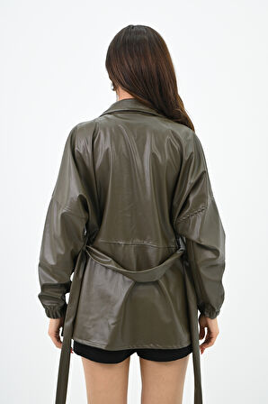 Kadın Suni Deri Tunik 1699-24