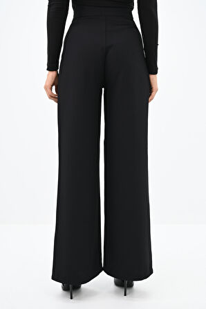 Kadın Palazzo Cep Detaylı Pantolon 6270-24