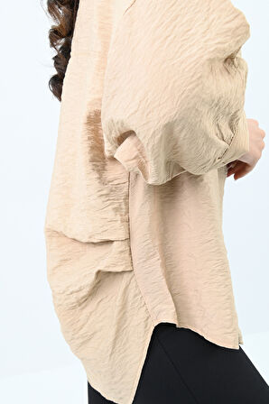 Kadın Sırt Detaylı Gömlek 1727-24