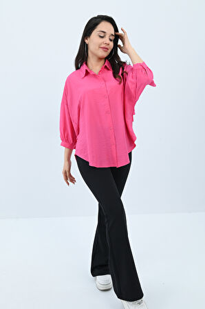 Kadın Sırt Detaylı Gömlek 1727-24