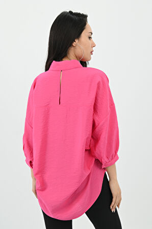 Kadın Sırt Detaylı Gömlek 1727-24