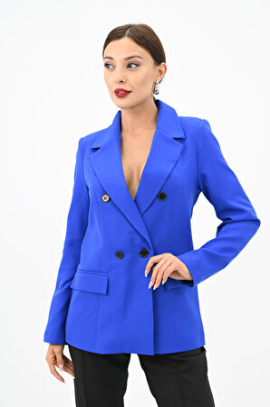 Kadın Astarlı Blazer Ceket 0101-22